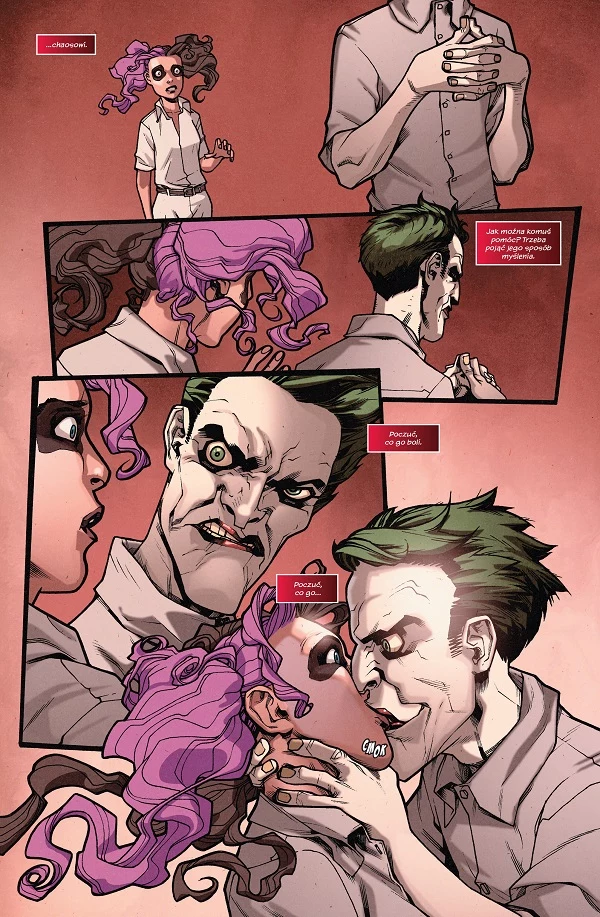 Fragment komiksu Suicide Squad Oddział Samobójców