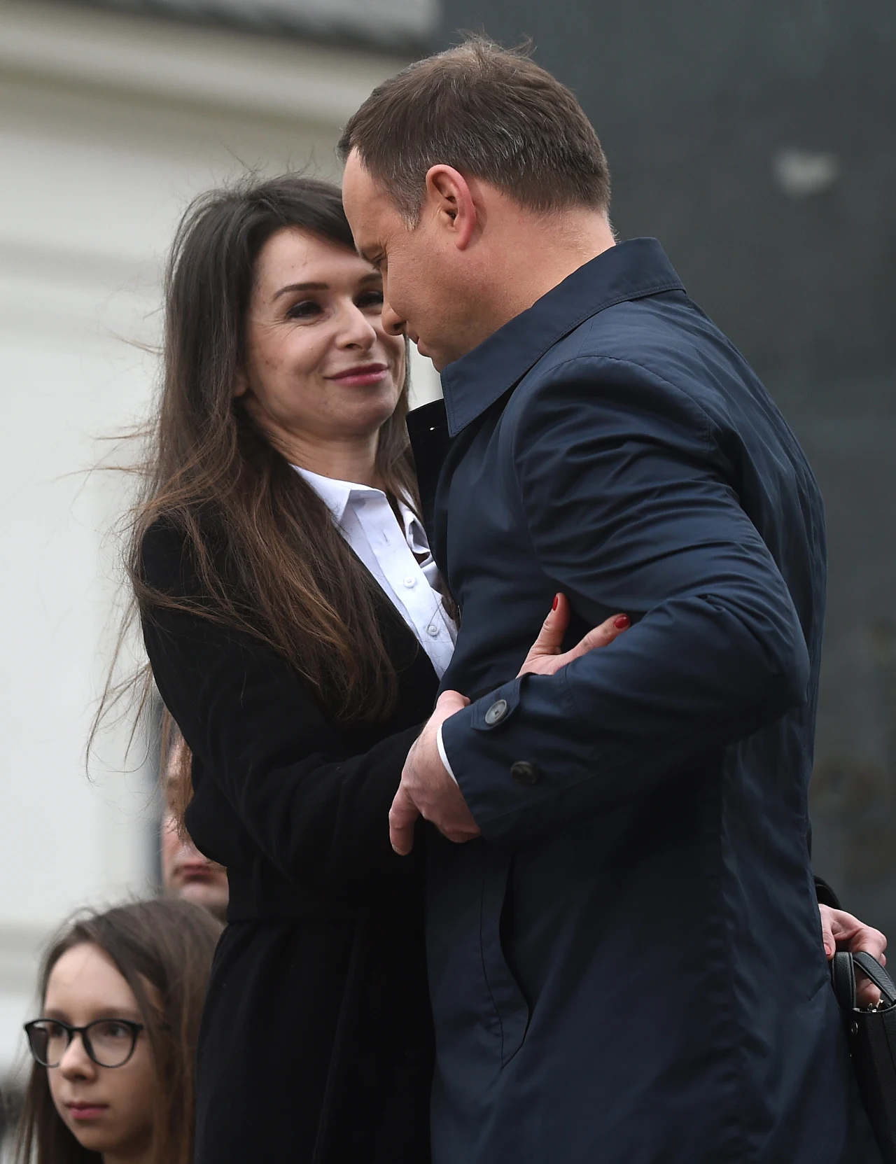 Marta Kaczyńska w objęciach Andrzeja Dudy Marta Kaczyńska w objęciach Andrzeja Dudy