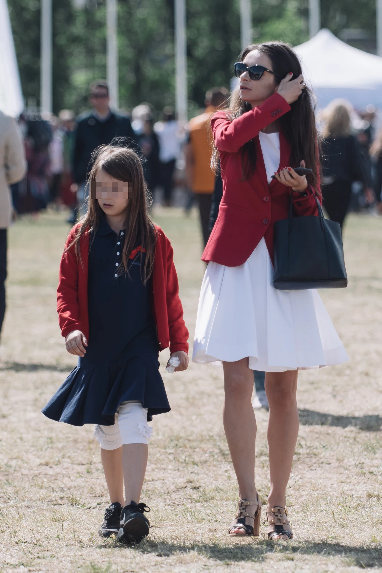 Marta z córką Marta z córką