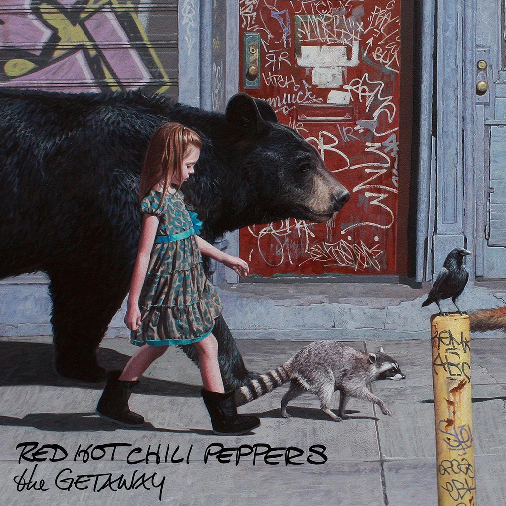 Okładka płyty Red Hot Chili Peppers "The Getaway"