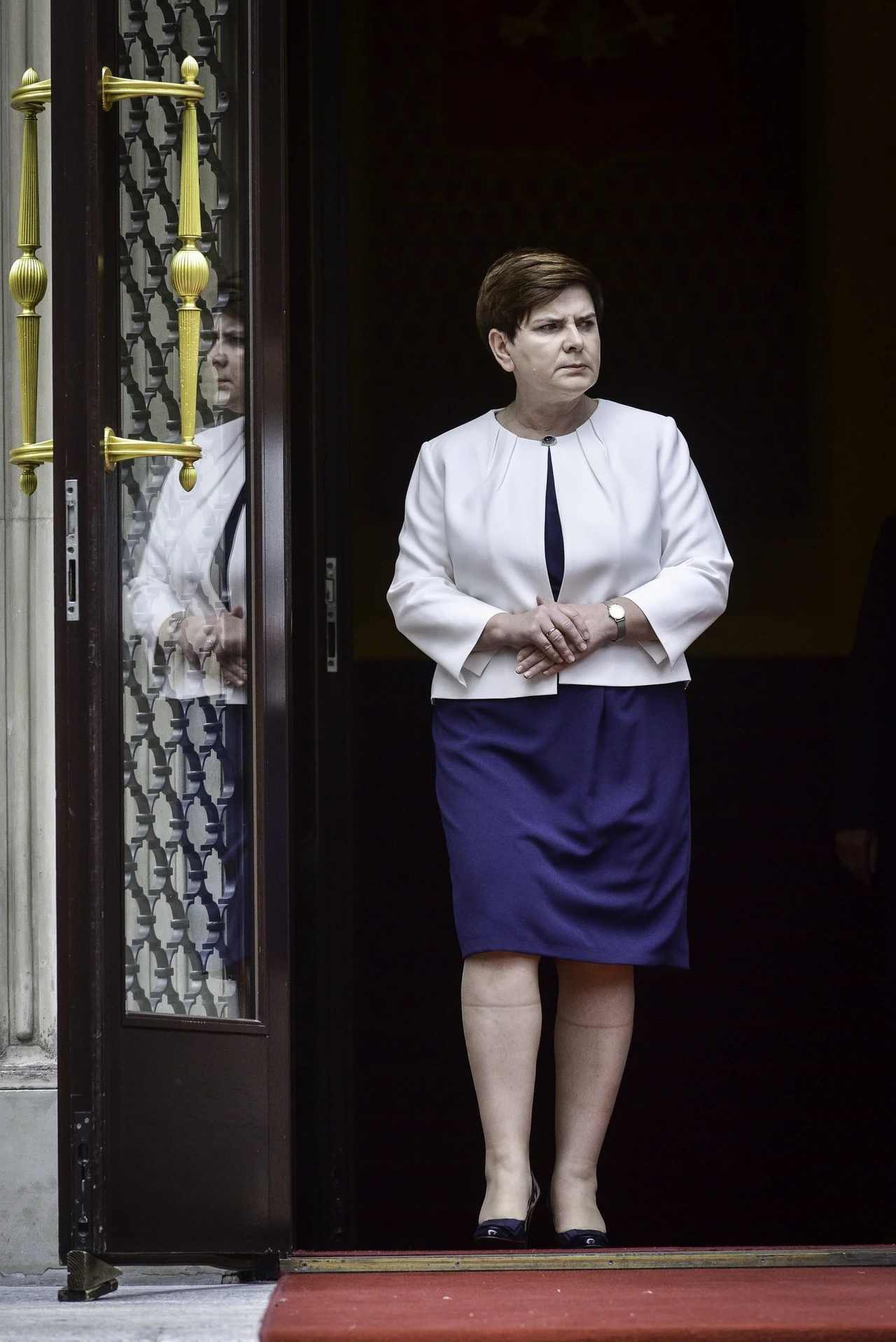 Szydło ze śladami po podkolanówkach Szydło ze śladami po podkolanówkach