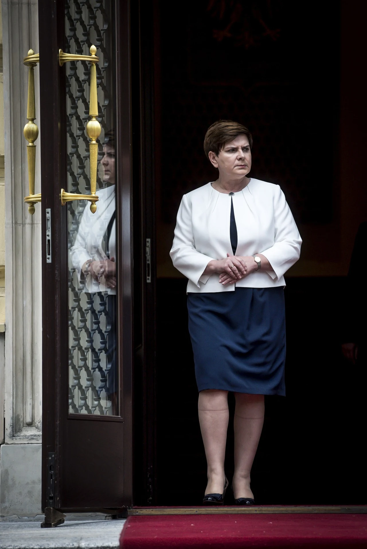 Szydło ze śladami po podkolanówkach Szydło ze śladami po podkolanówkach