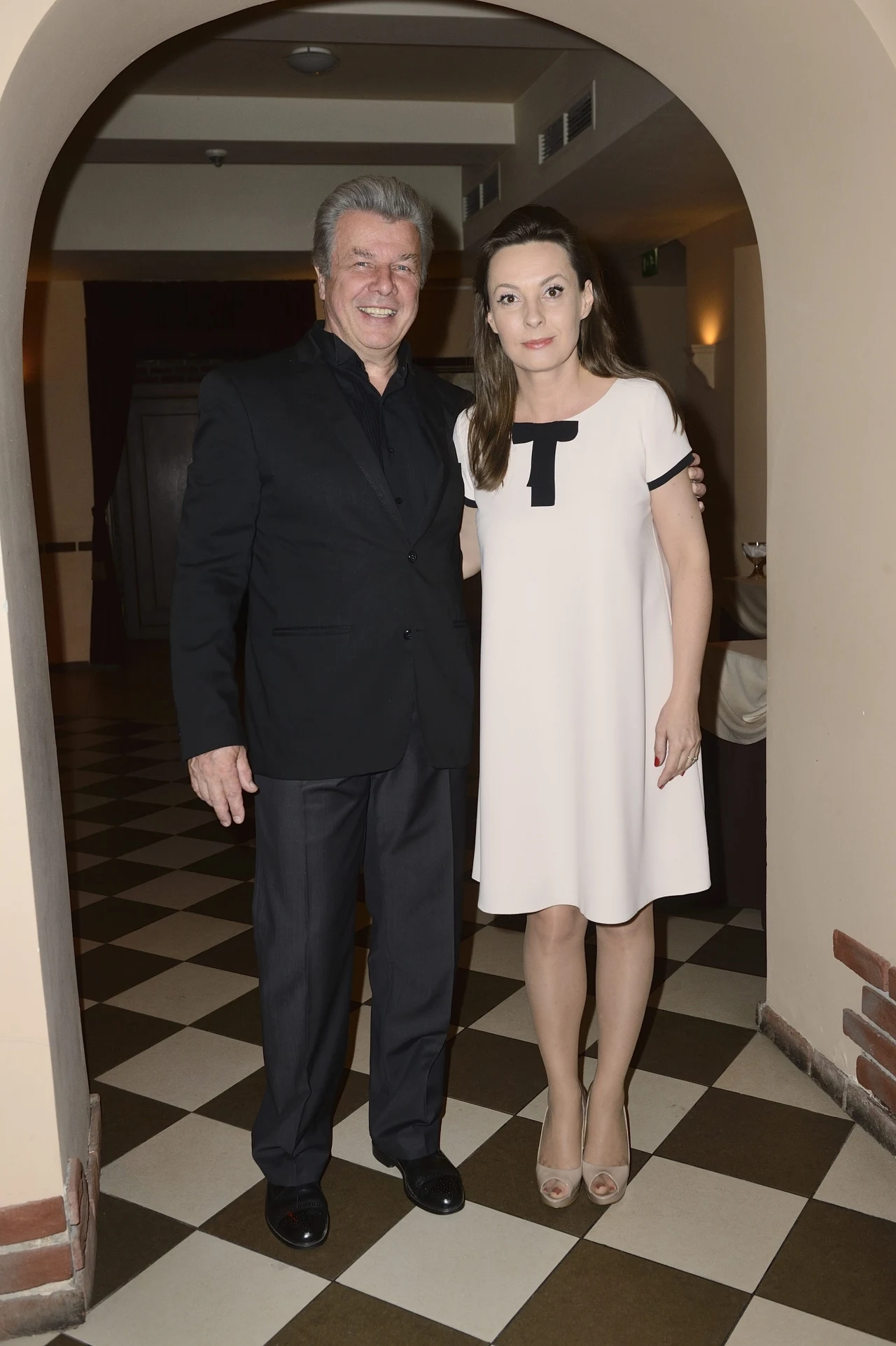 Emilian Kamiński z Justyną Emilian Kamiński z Justyną