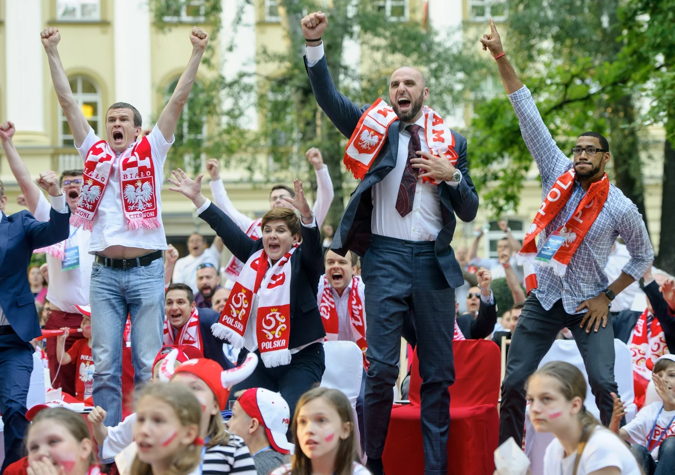 Beata Szydło i Marcin Gortat