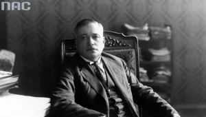 Gabriel Czechowicz, minister skarbu. Fotografia portretowa z 1928 roku