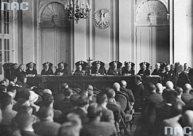 Posiedzenie Trybunału Stanu w Warszawie w sprawie byłego ministra skarbu Gabriela Czechowicza