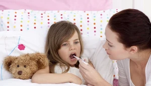 Angina objawia się wysoką gorączką i silnym bólem gardła