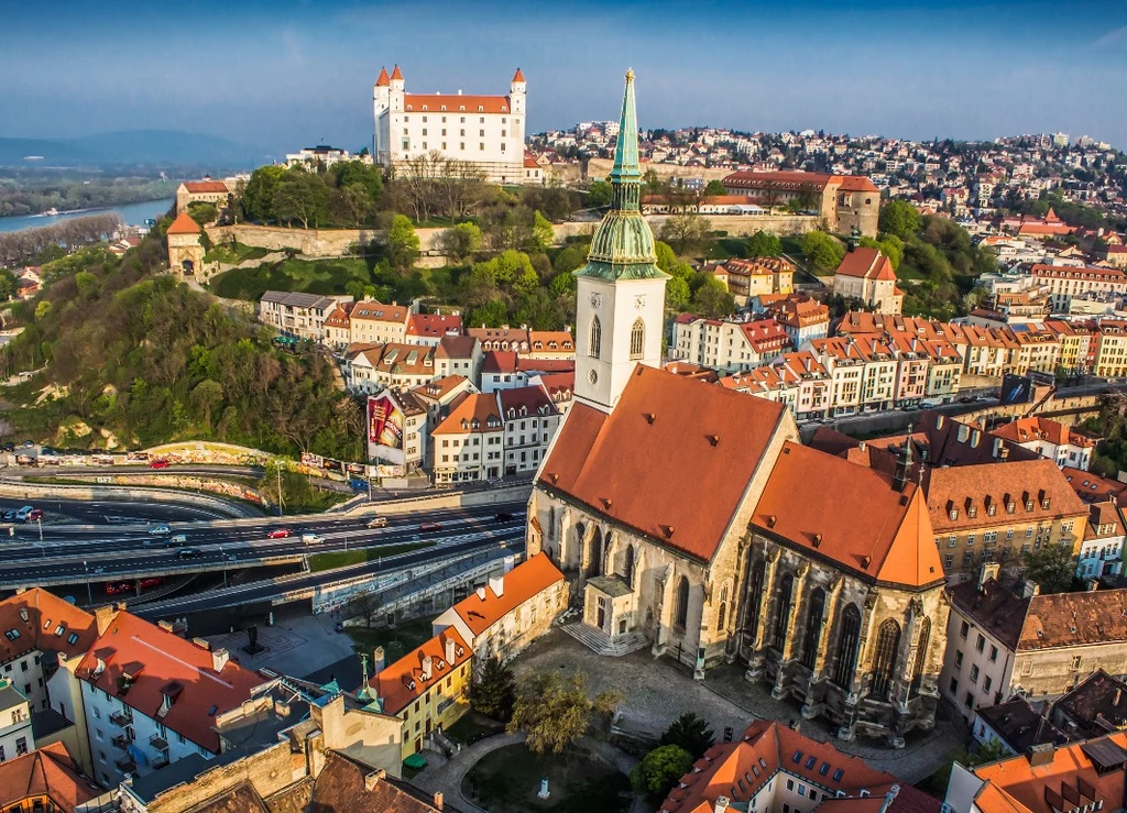 Slowacja, Bratyslawa, Stare Miasto i Zamek