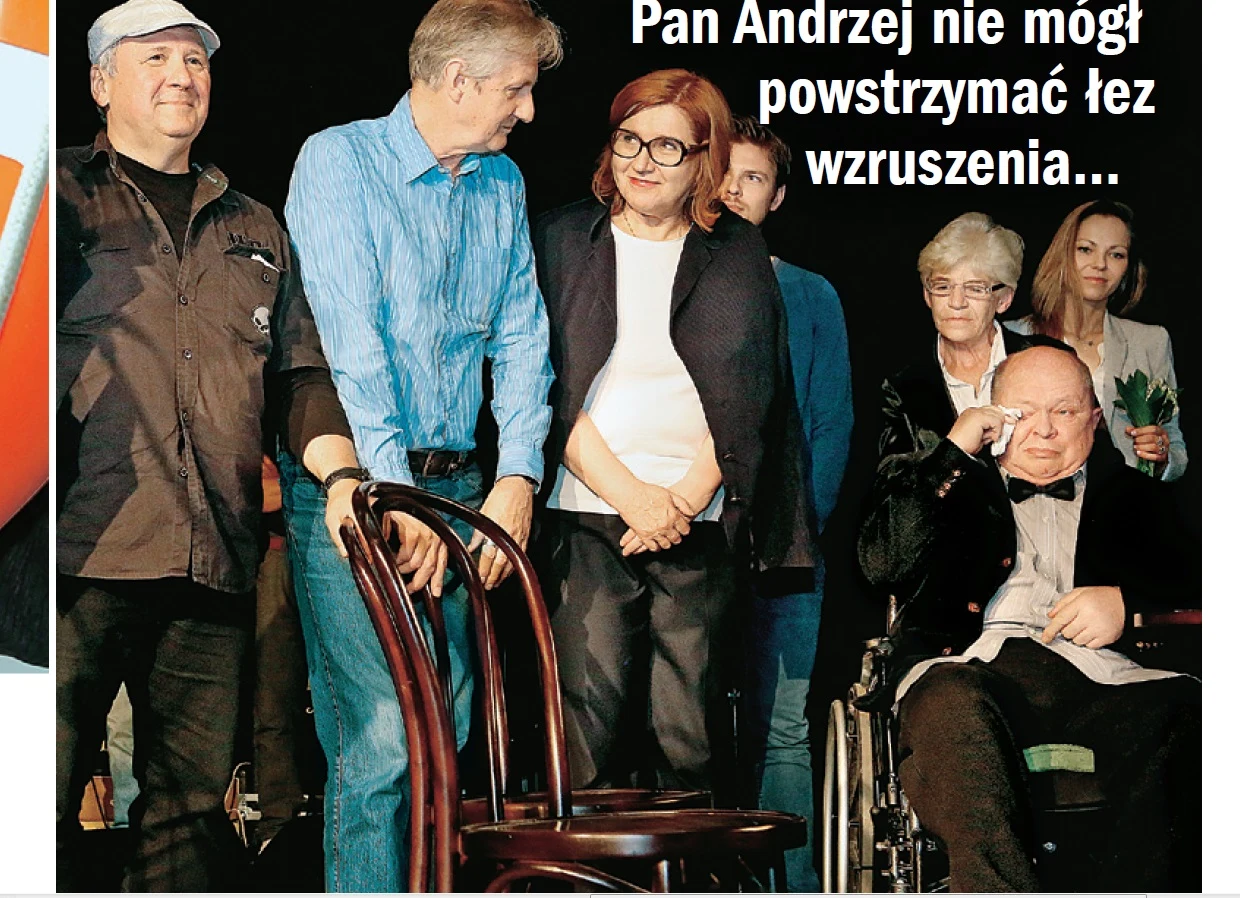 Przyjaciele dodali mu sił do walki! Przyjaciele dodali mu sił do walki!