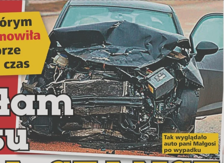 Z auta Małgorzaty nic nie zostało! Z auta Małgorzaty nic nie zostało!