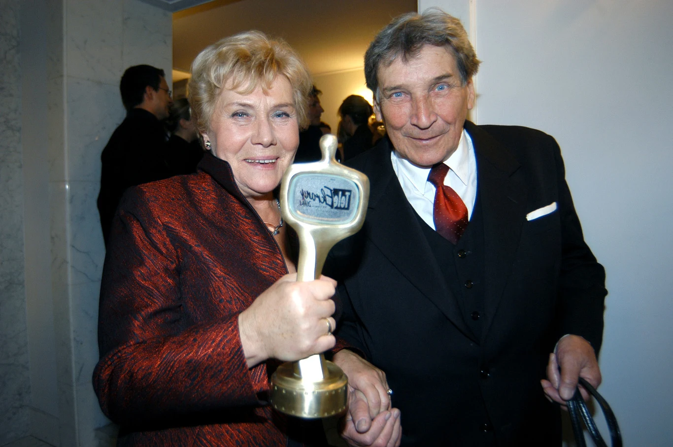 Teresa Lipowska z mężem Teresa Lipowska z mężem