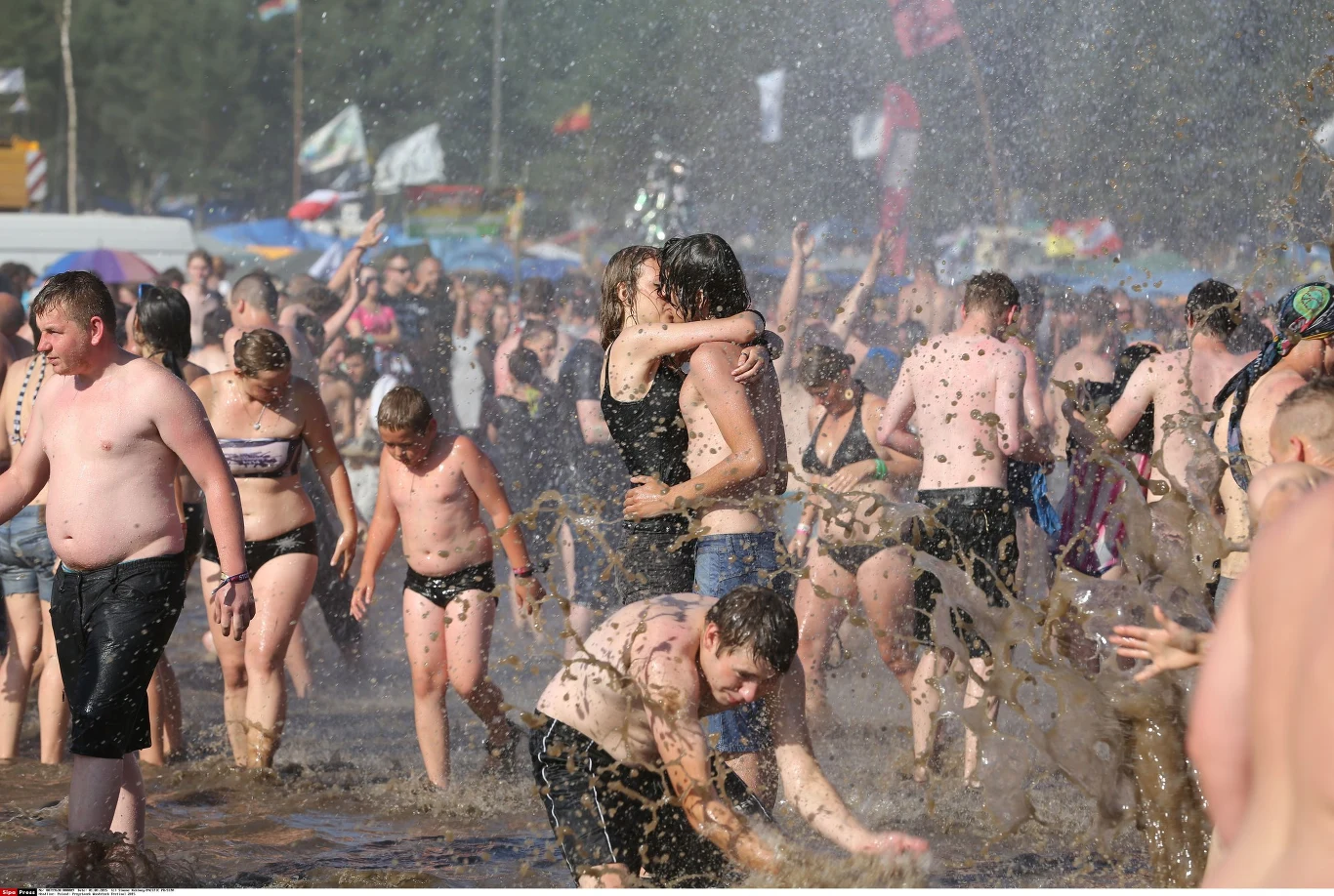 Festiwalowicze na Przystanku Woodstock Festiwalowicze na Przystanku Woodstock