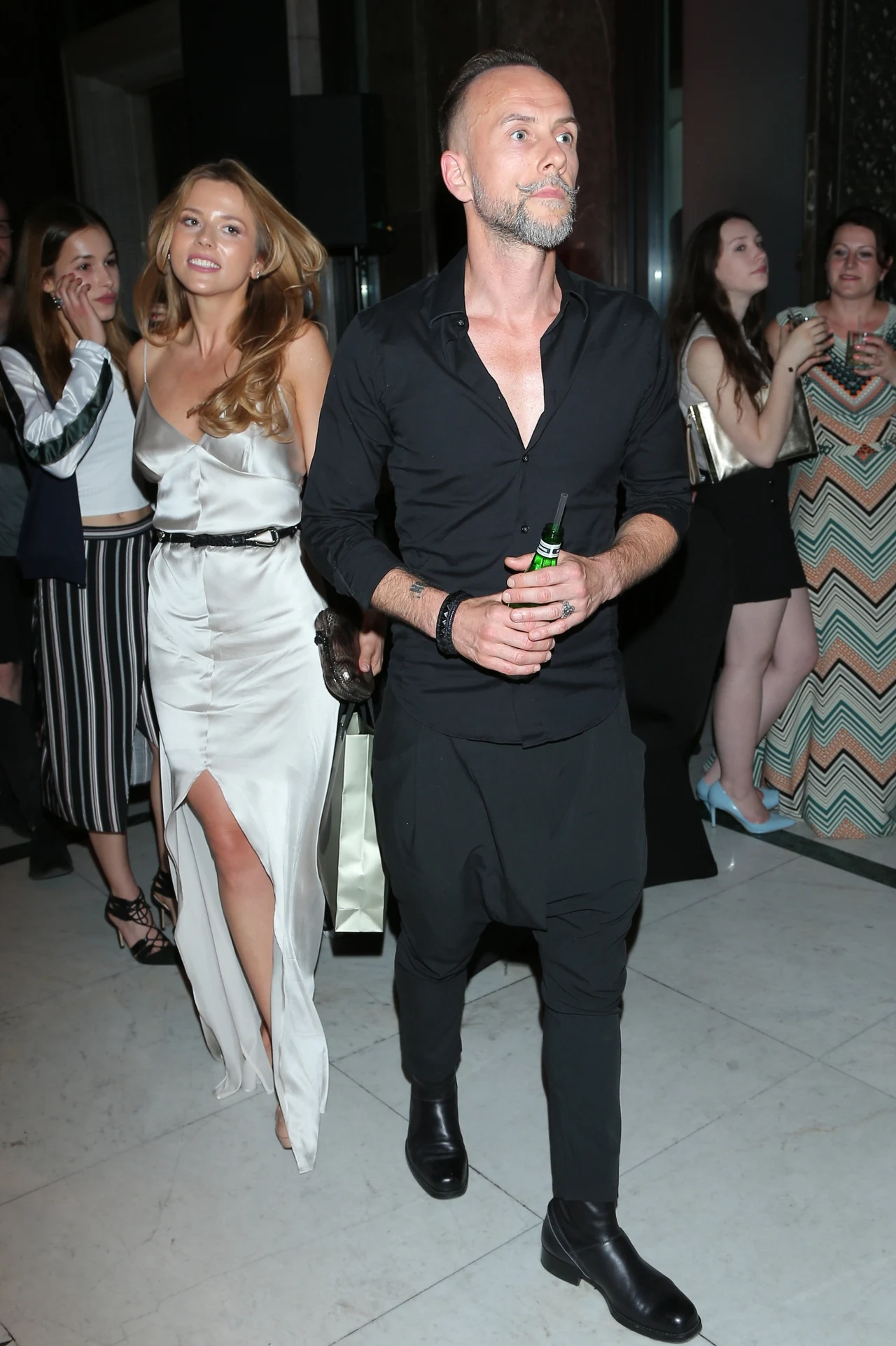 Adam "Nergal" Darski z partnerką