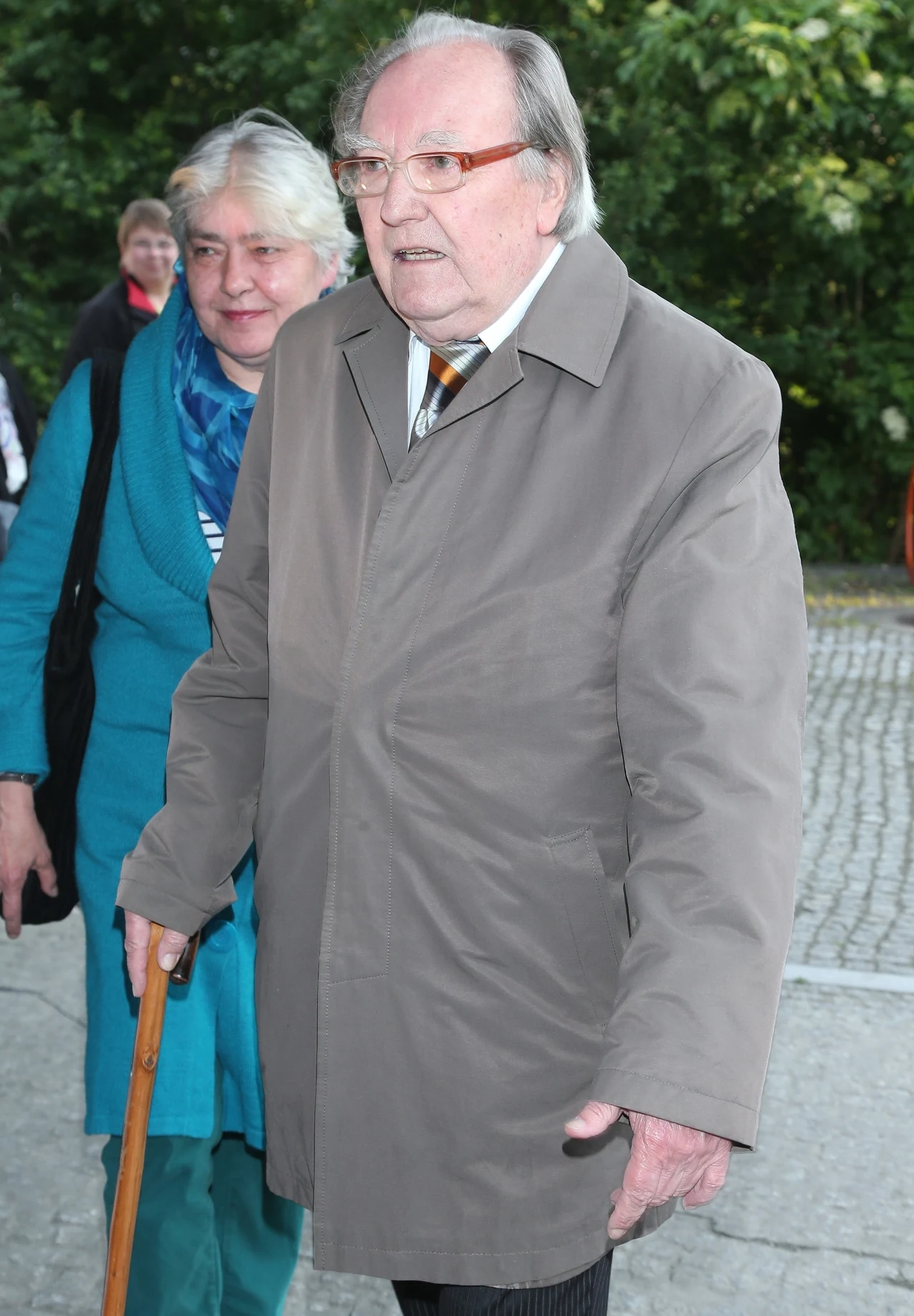 Ignacy Gogolewski z żoną Ewą Kwiecień