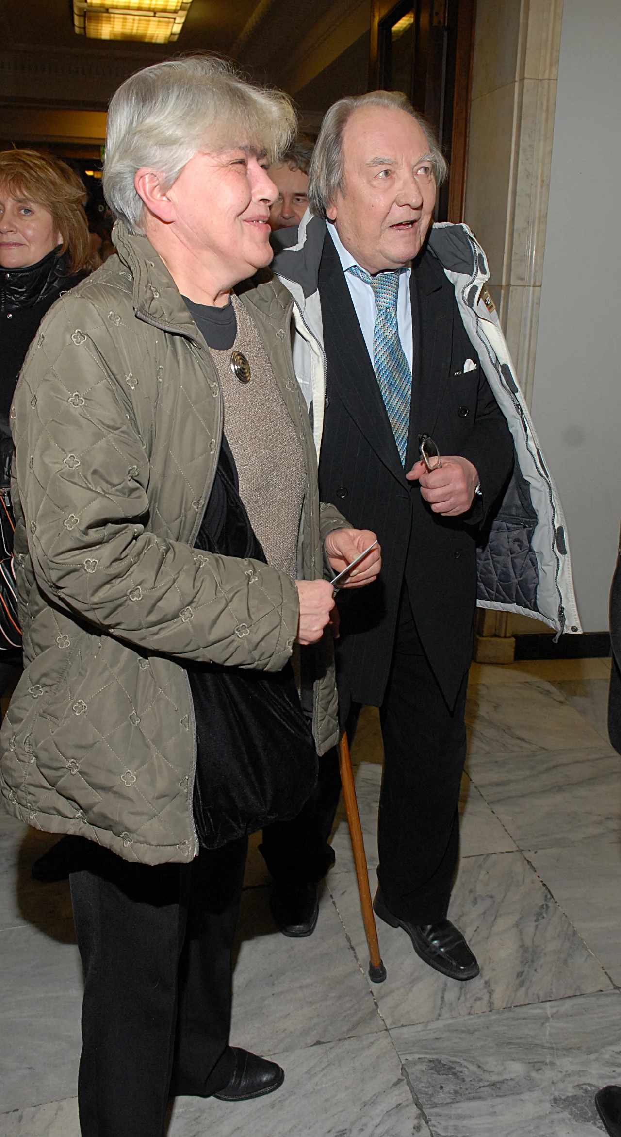 Ignacy Gogolewski z żoną Ewą Kwiecień Ignacy Gogolewski z żoną Ewą Kwiecień