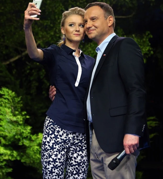 Kinga z tatą Kinga z tatą