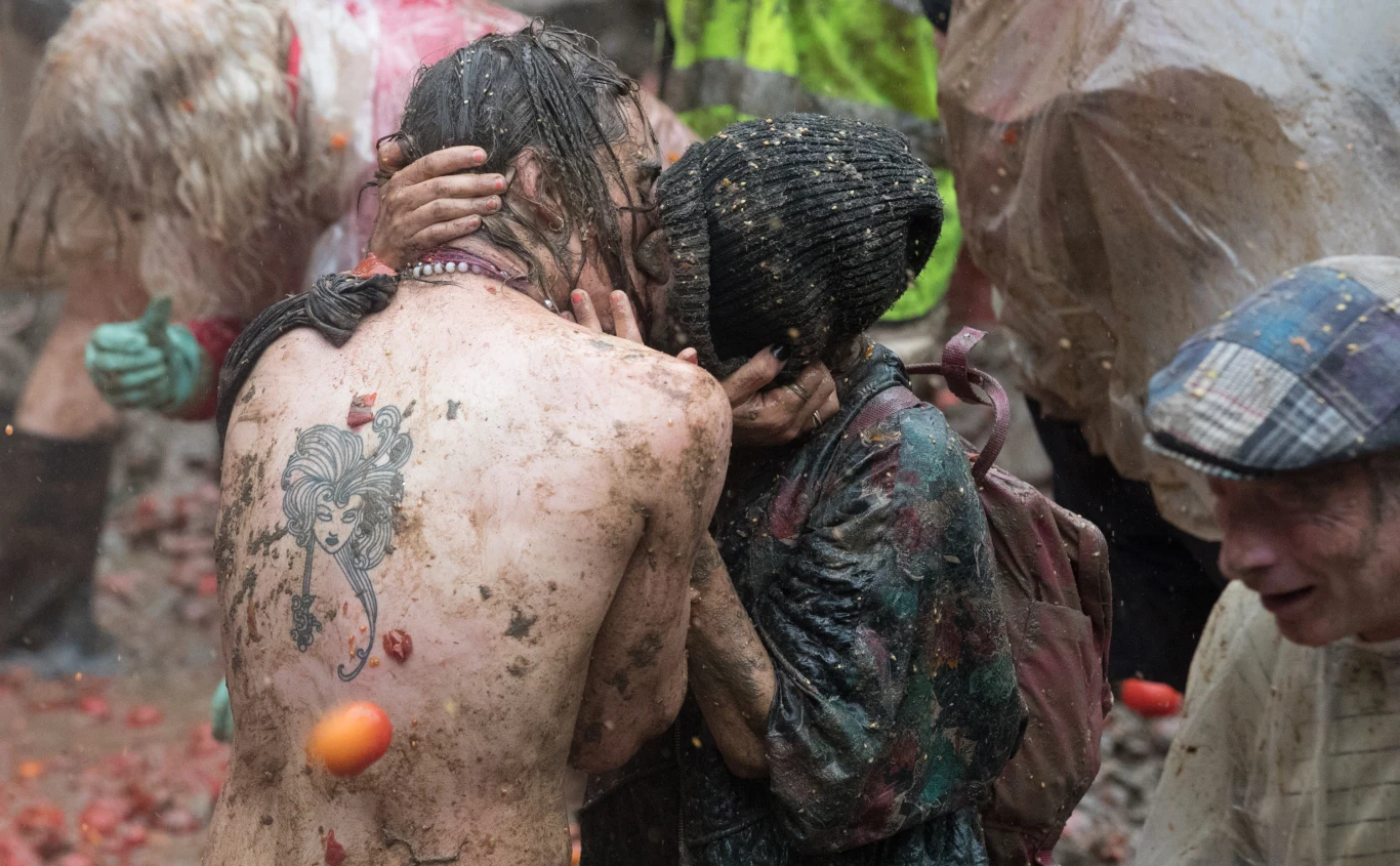 Publiczność podczas Glastonbury 2016