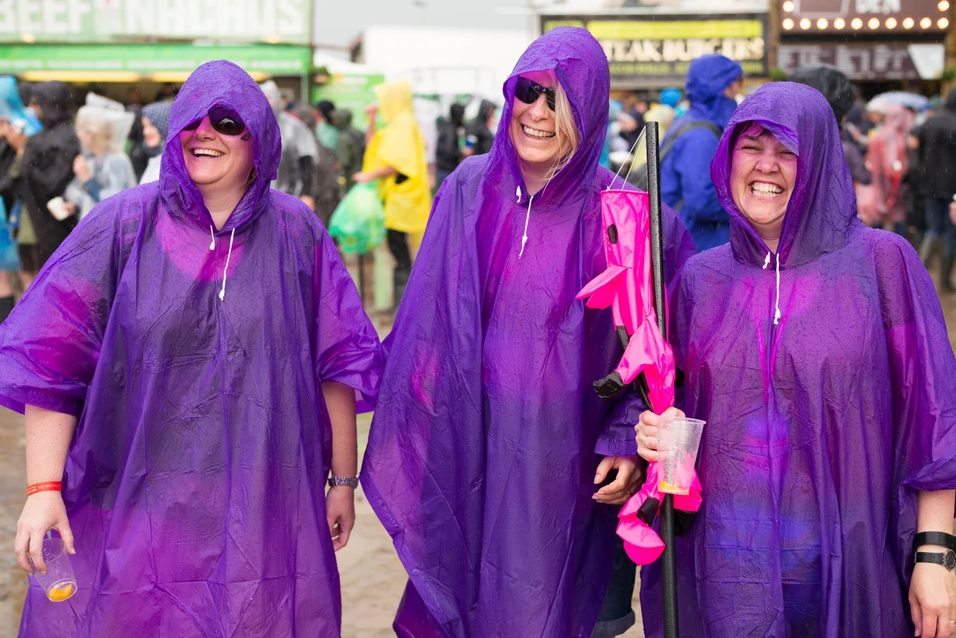 Publiczność podczas Glastonbury 2016