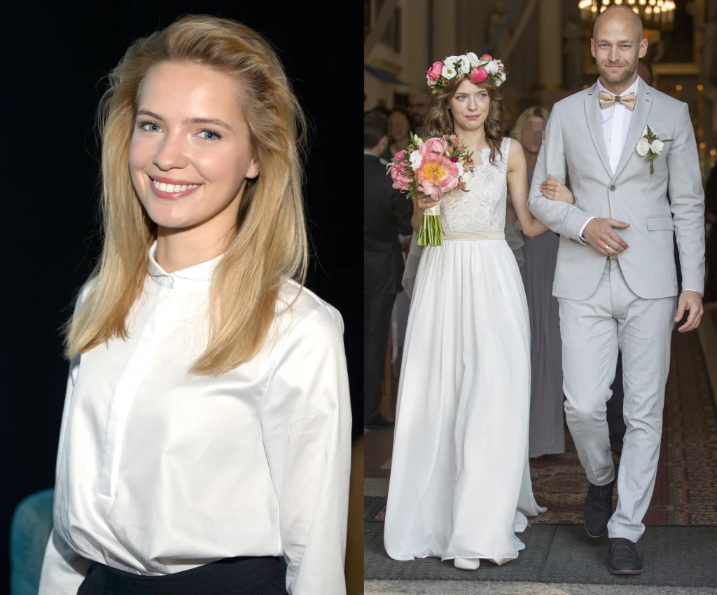 Paulina Gałązka i Sindre Sandemo w dniu ślubu