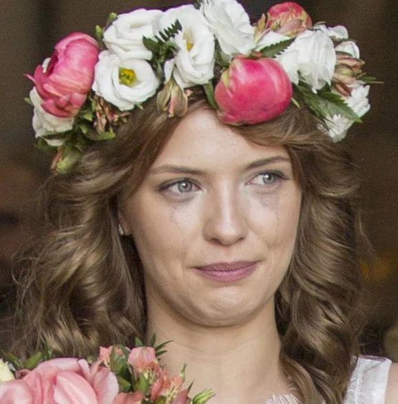 Paulina Gałązka przepłakała cały ślub