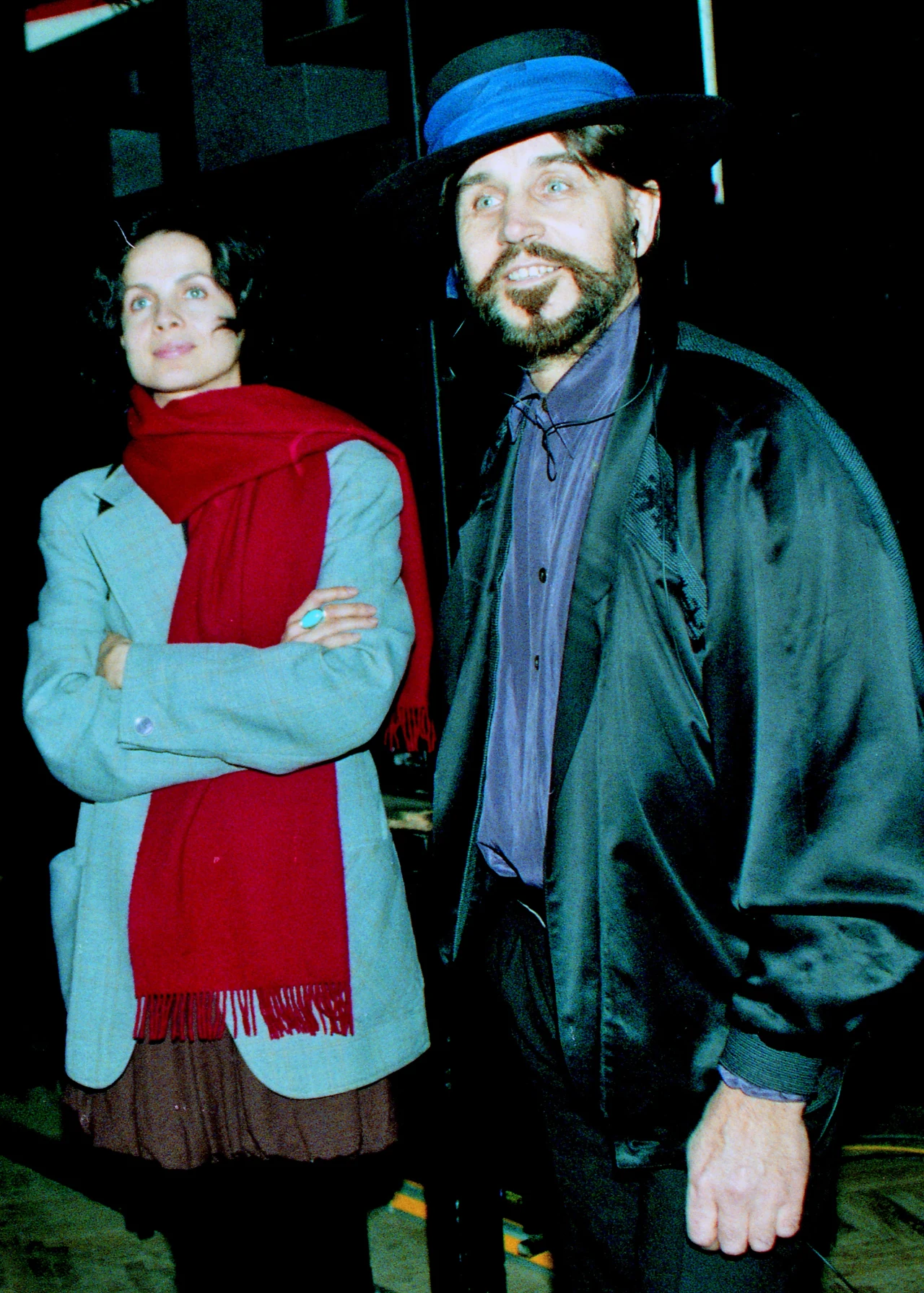 Czesław Niemen z żoną Małgorzatą Czesław Niemen z żoną Małgorzatą