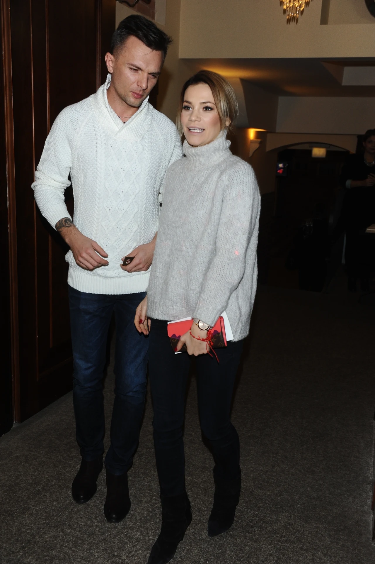 Maja ze swoim partnerem Maja ze swoim partnerem