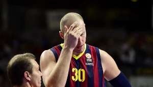 Maciej Lampe tu jeszcze w koszulce Barcelony