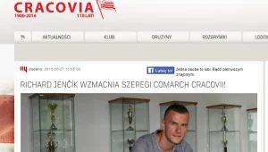 Richard Jenczik; źródło: cracovia.pl