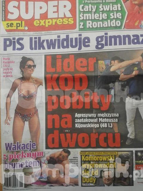 "SE" pisze o wakacjach Kaczyńskiej "SE" pisze o wakacjach Kaczyńskiej