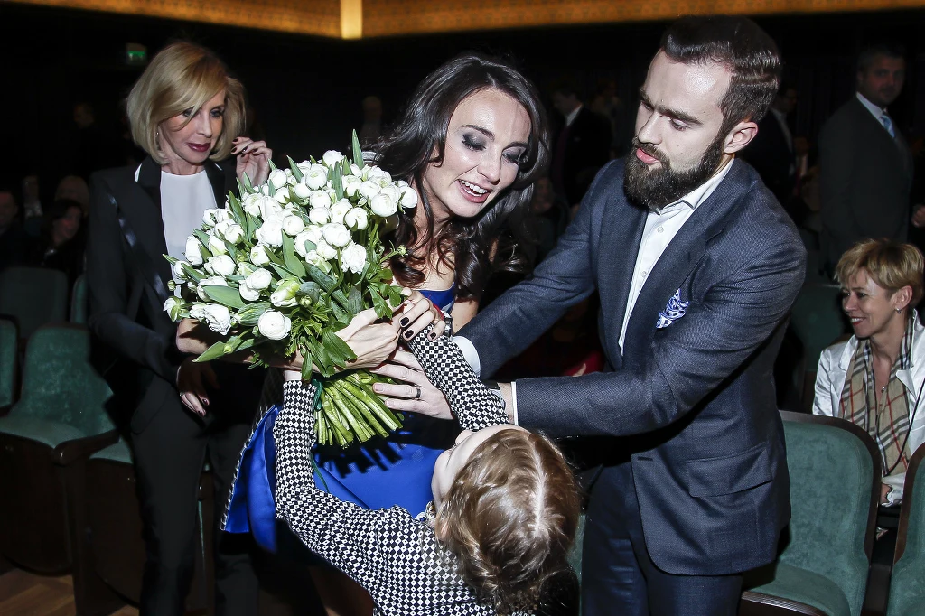 Dominika z mamą i bratem Dominika z mamą i bratem