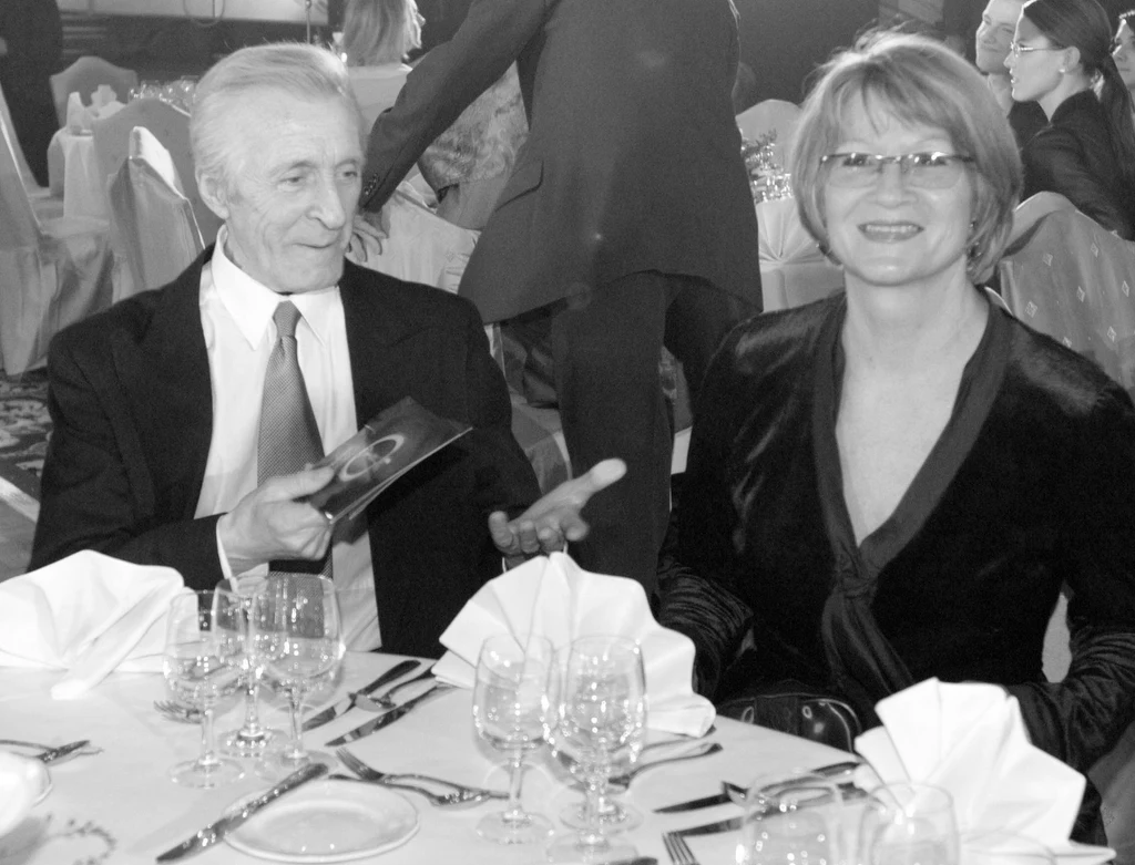 Andrzej Kopicztyński z żoną