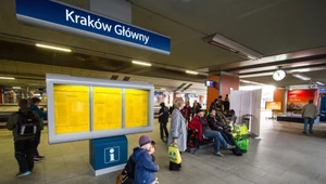 Konieczne było odwołanie czterech innych pociągów na linii Wieliczka – Kraków