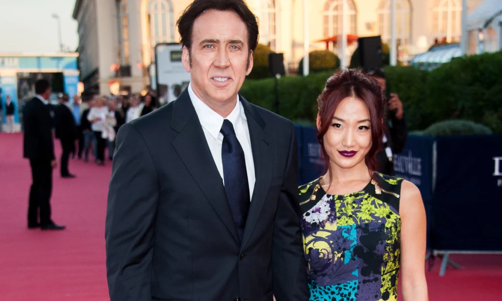 Nicolas Cage i Alice Kim Nicolas Cage i Alice Kim