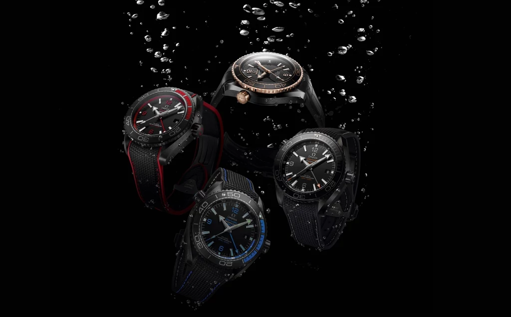 Omega Planet Ocean Deep Black