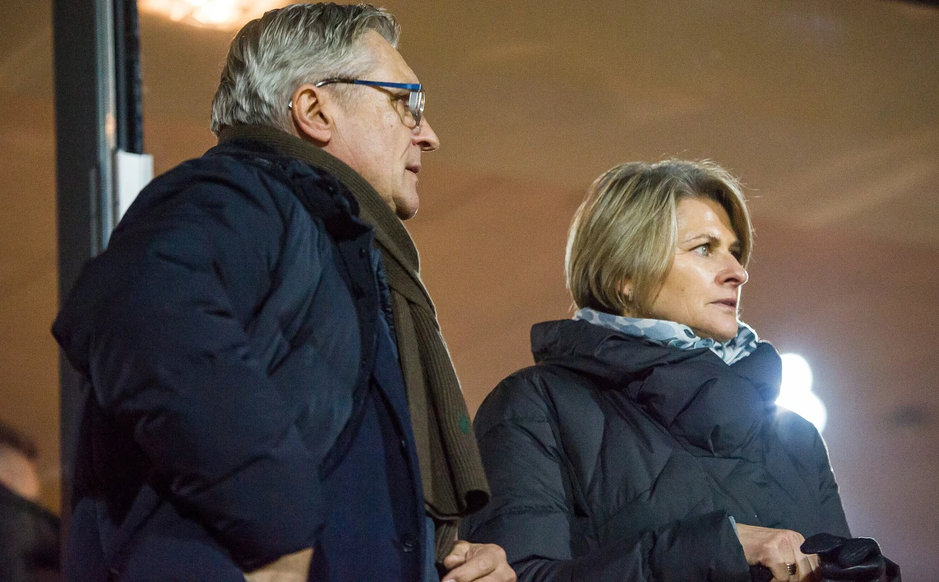 Adam Nawałka z żoną Adam Nawałka z żoną