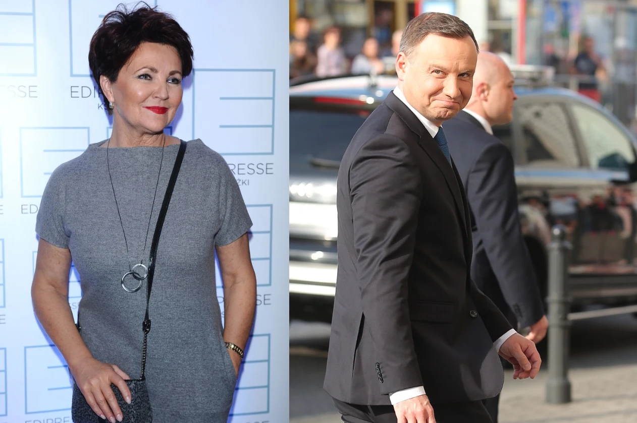 Jolanta Kwaśniewska i Andrzej Duda Jolanta Kwaśniewska i Andrzej Duda