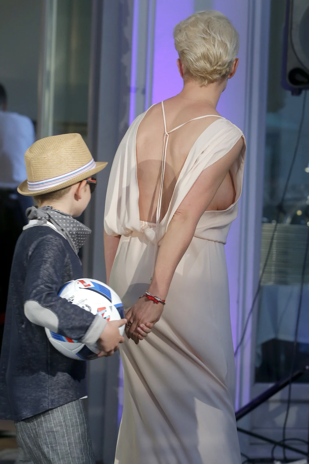 Joanna Racewicz z synem Joanna Racewicz z synem