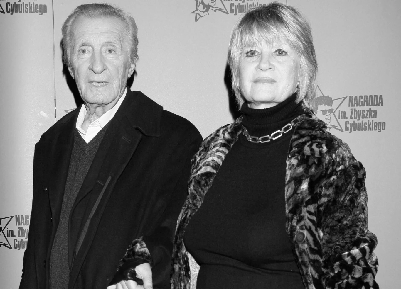 Andrzej z żoną Andrzej z żoną