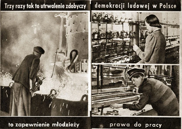 Broszura nawołuyjąca do zagłosowania "3 razy tak"