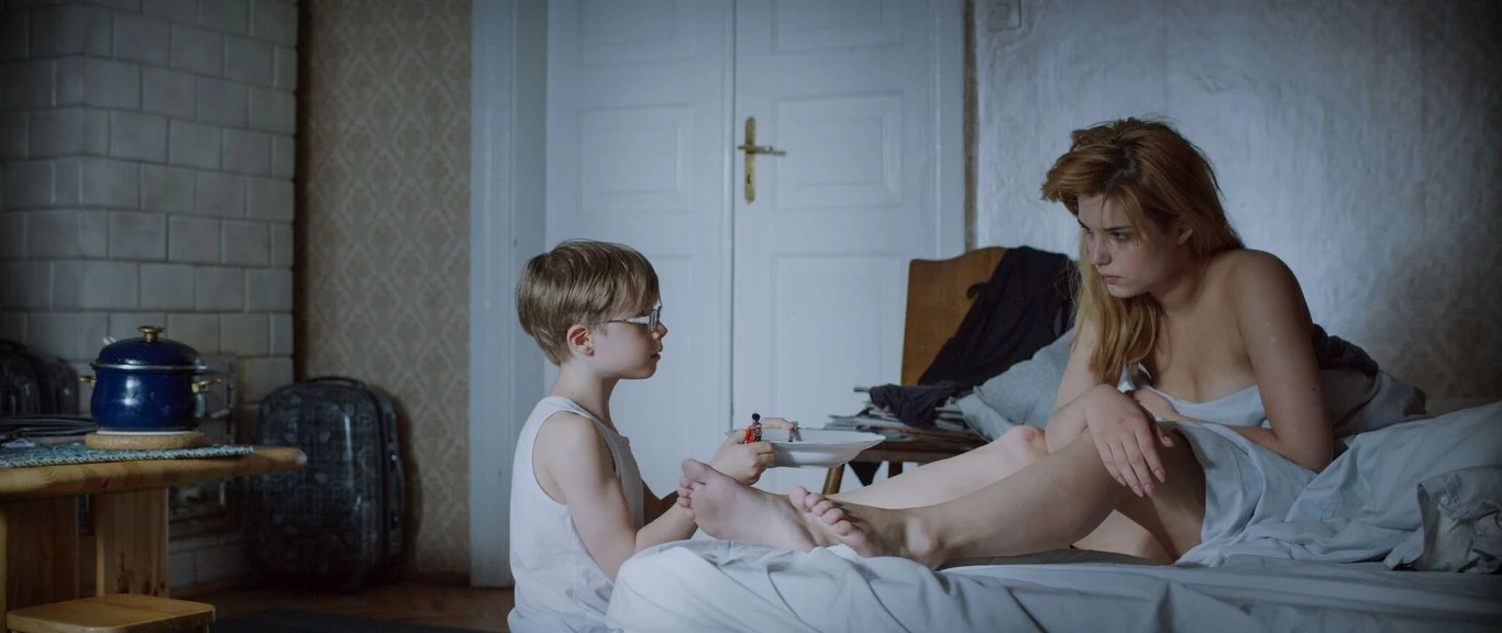 Michalina Olszańska i Maciej Bożek w filmie "Syn Królowej Śniegu", fot. Mirosław Kuba Brożek/Ursa Major