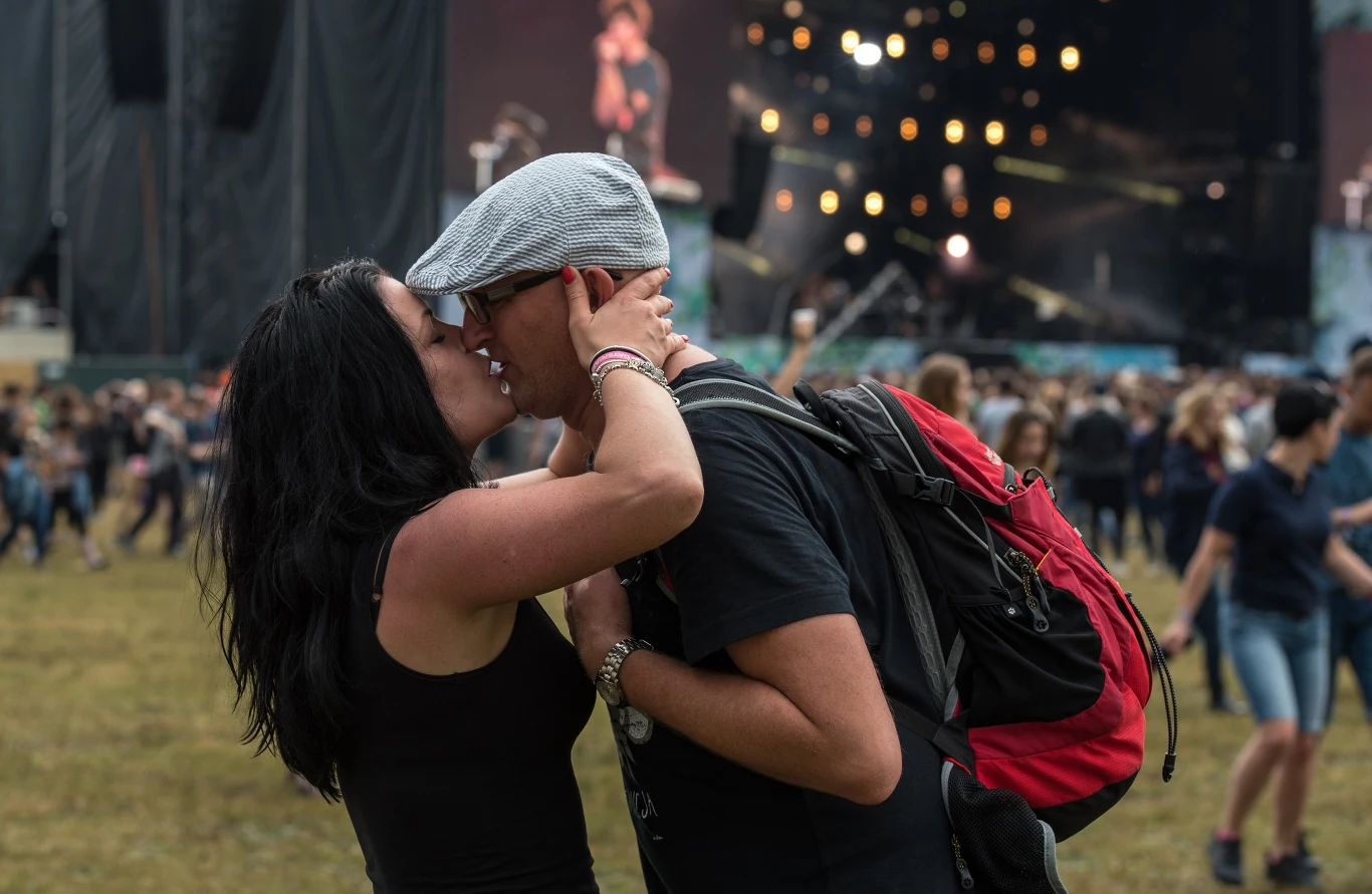 Publiczność w trakcie drugiego dnia Open'er Festival 2016