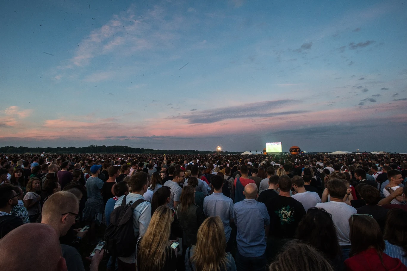 Publiczność w trakcie drugiego dnia Open'er Festival 2016