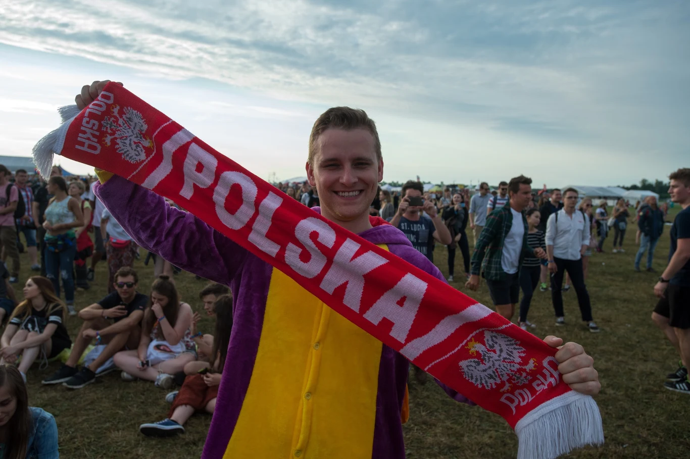 Publiczność w trakcie drugiego dnia Open'er Festival 2016