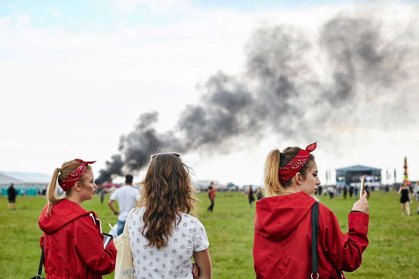 Pożar na Open'er Festival 2016