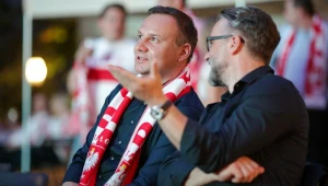 Prezydent Duda kibicuje naszym