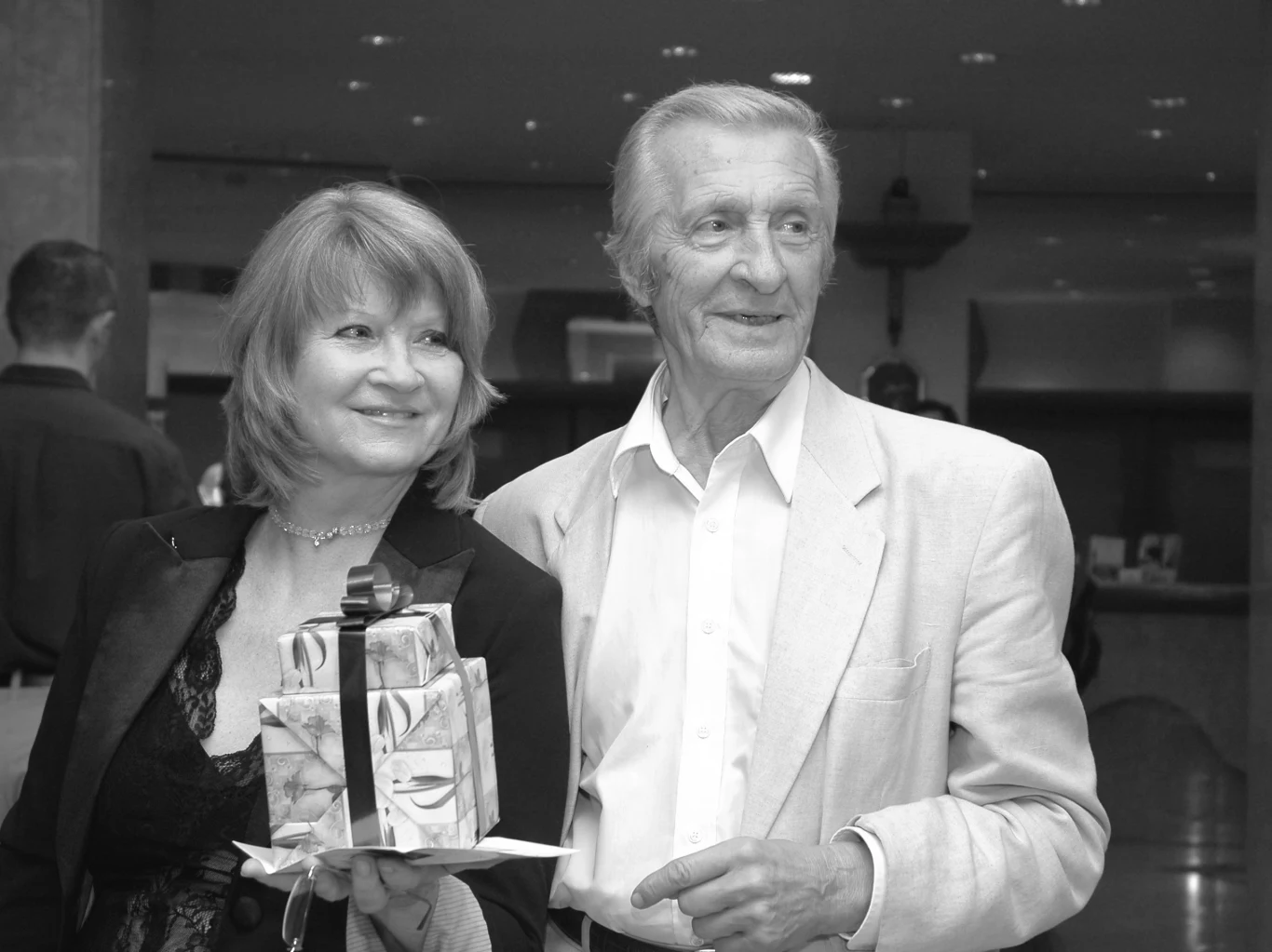 Andrzej Kopiczyński z żoną