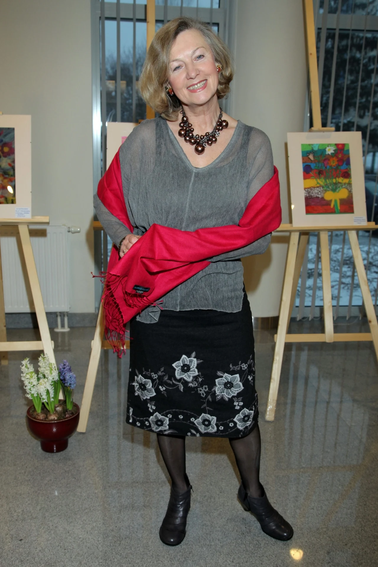 Halina Rowicka, mama Ani Kalczyńskiej Halina Rowicka, mama Ani Kalczyńskiej