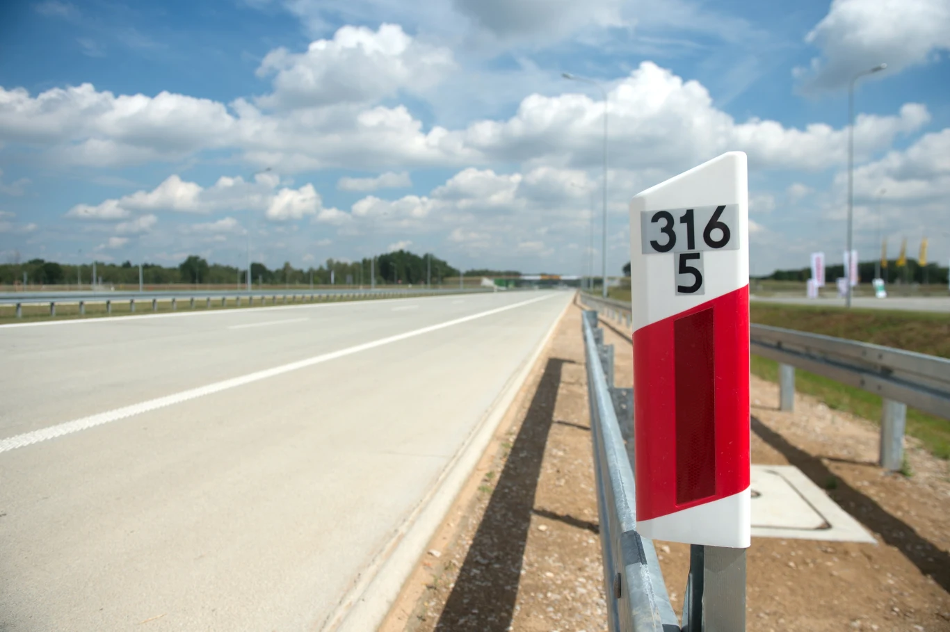 Autostrada A1 koło Łodzi