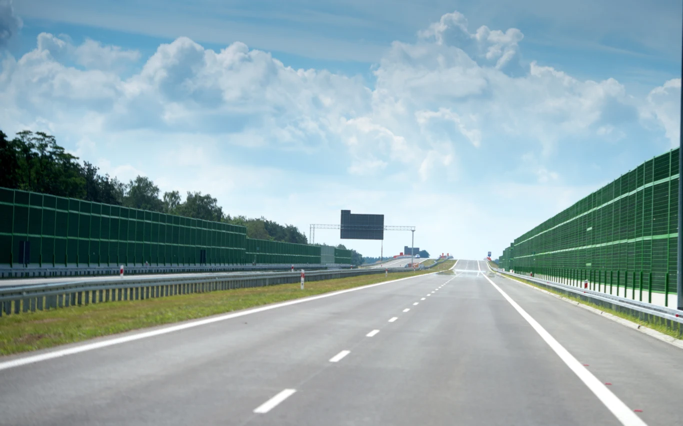 Autostrada A1 koło Łodzi