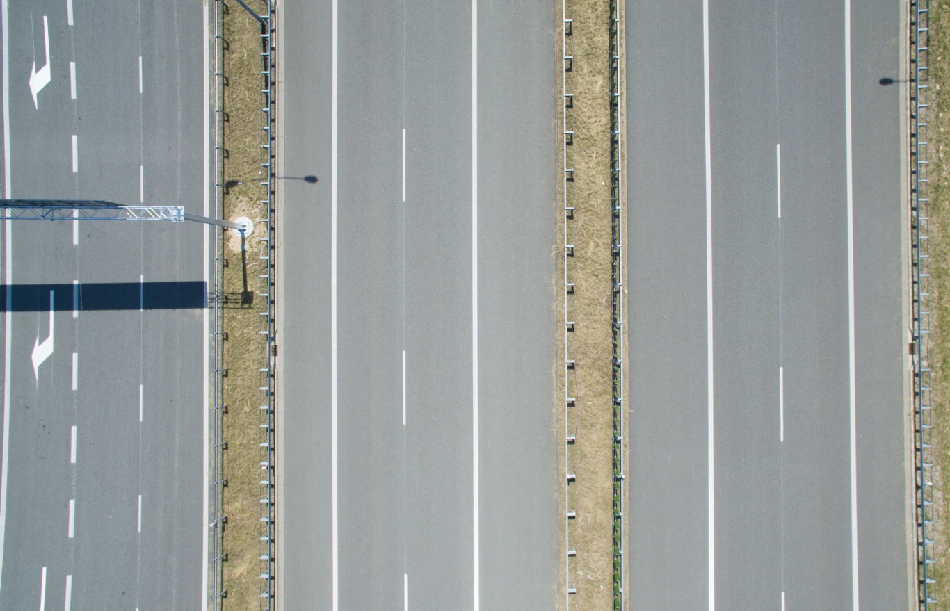 Autostrada A1 koło Łodzi